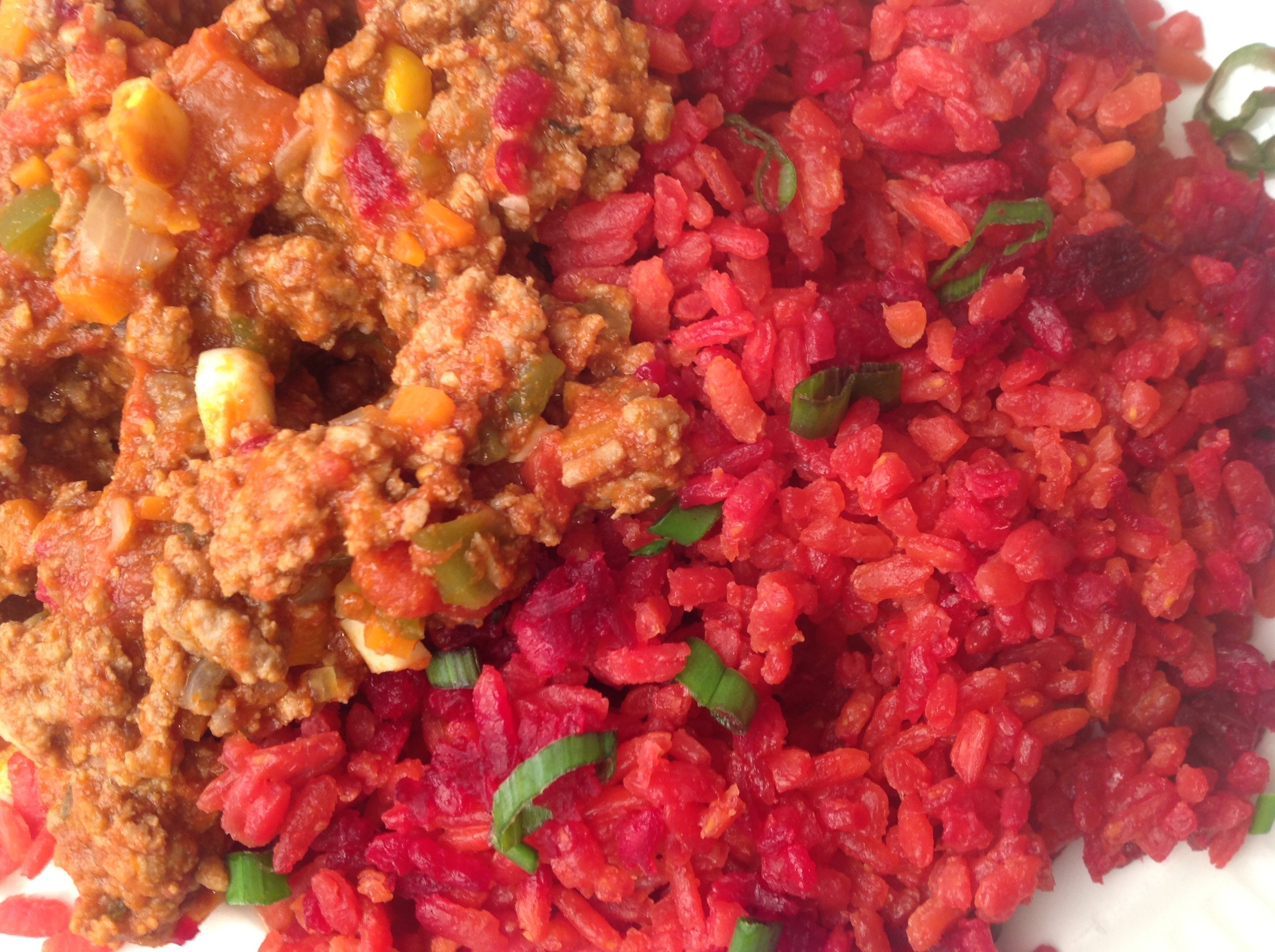 maggots cooked in blood, with a side of intestine filling